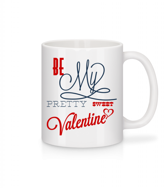 Be My Valentine - Mug - White - Front