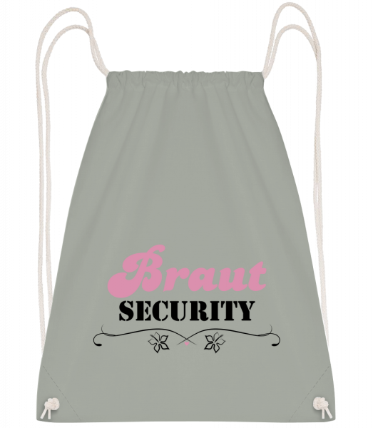Braut Security - Turnbeutel - Anthrazit - Vorn