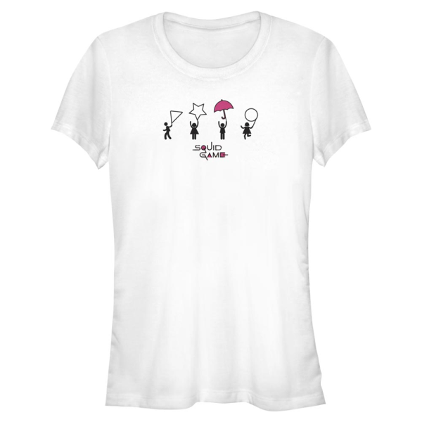 Netflix - Squid Game - Logo Icon 2 - Frauen T-Shirt - Weiß - Vorne