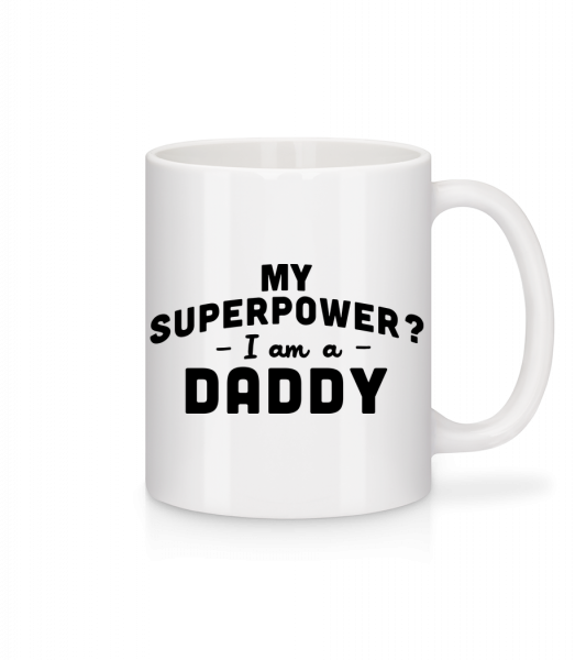 Superpower Daddy - Mug - White - Front