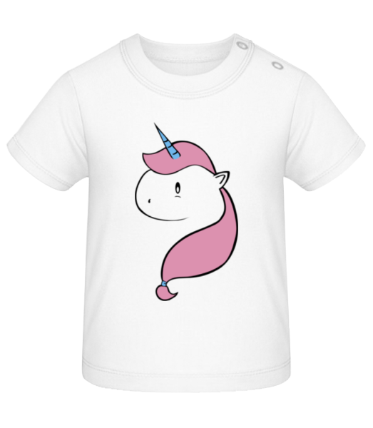 Beautiful Baby Unicorn - Baby T-Shirt - White - Front