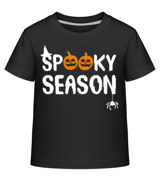 Spooky Season - Kid's Shirtinator T-Shirt - Black - Front