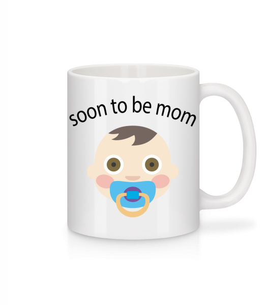 Soon To Be Mom - Mug - White - Front