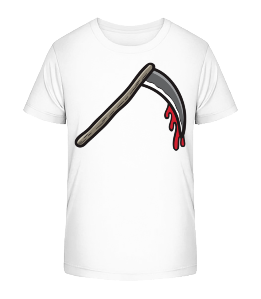 Bloody Scythe - Kid's Bio T-Shirt Stanley Stella - White - Front