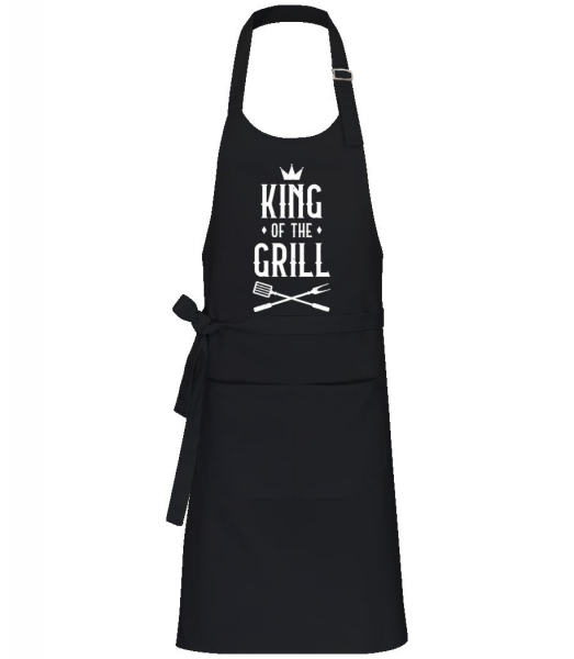 King Of The Grill - Professional Apron - Black - Front