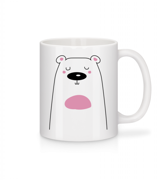 Cute Bear - Mug - White - Front