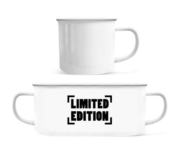 Limited Edition Logo - Enamel-cup - White - Front