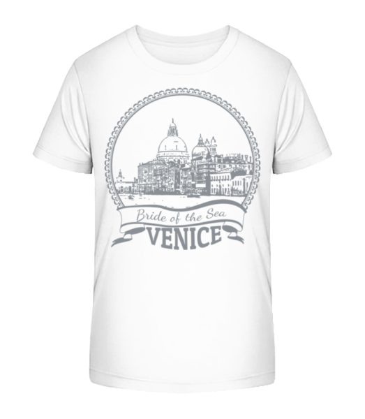 Venice Italy - Kid's Bio T-Shirt Stanley Stella - White - Front