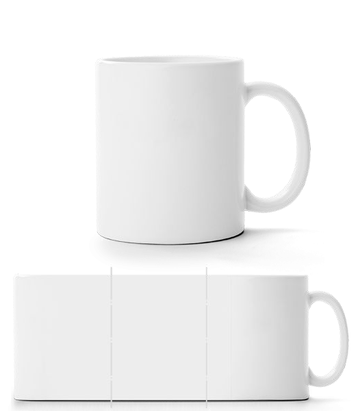 Panorama Mug - White - Front