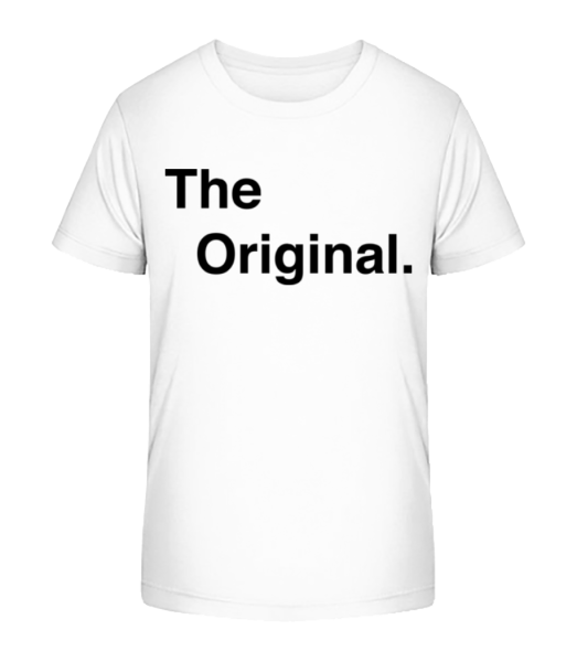 The Original - Kinder Bio T-Shirt Stanley Stella - Weiß - Vorne