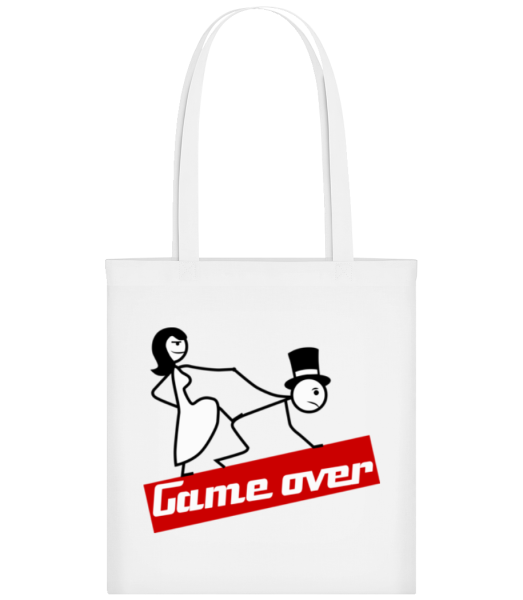 Game Over - Tote Bag - White - Front