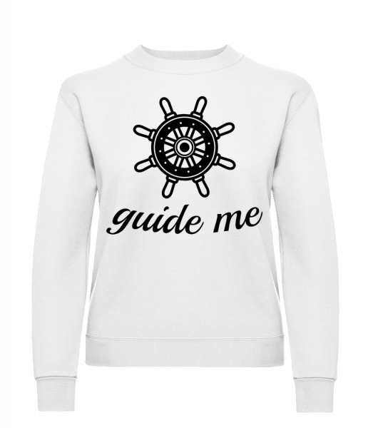 Guide Me - Women's Sweatshirt - White - Front