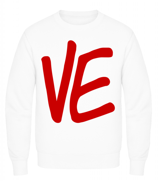 VE - Men's Sweatshirt AWDis - White - Front
