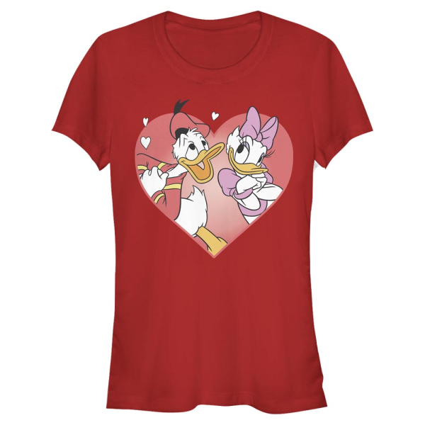 Disney Classics - Micky Maus - Donald & Daisy Donald And Daisy Love -  Frauen T-Shirt | Shirtinator | Kunstdrucke