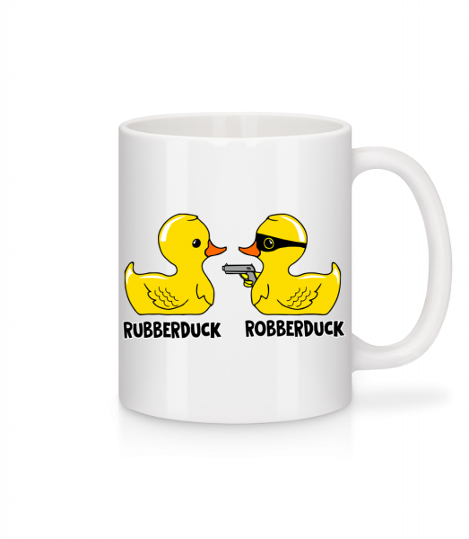 Robberduck - Mug - White - Front