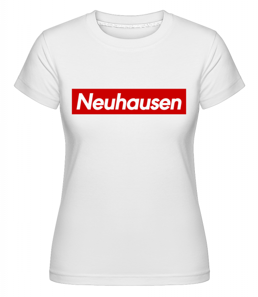 Neuhausen - Shirtinator Frauen T-Shirt - Weiß - Vorn