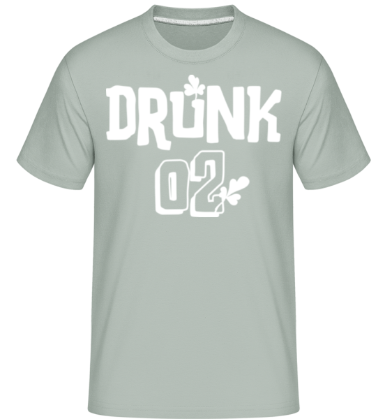 Drunk 02 - Shirtinator Männer T-Shirt - Mintgrün - Vorne