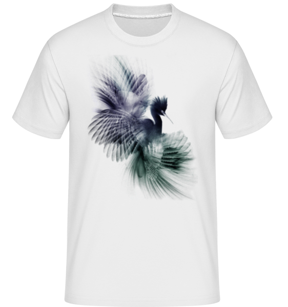Fantasie Vogel - Shirtinator Männer T-Shirt - Weiß - Vorne
