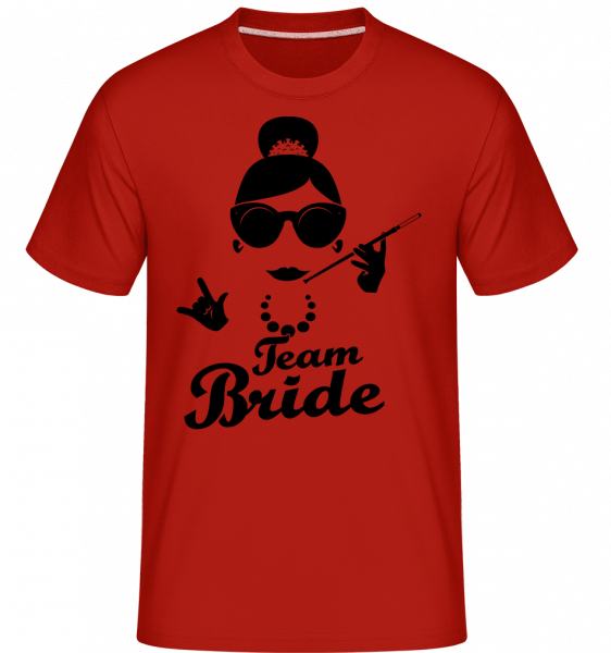 Team Bride -  Shirtinator Men's T-Shirt - Red - Vorn
