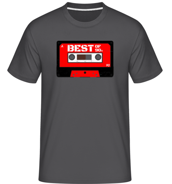 Best Of 90ies -  Shirtinator Men's T-Shirt - Anthracite - Front
