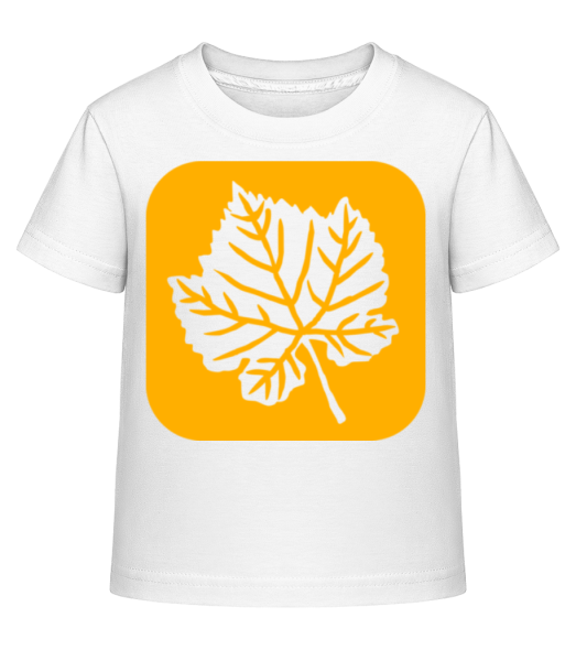 Autumn Leaf - Kid's Shirtinator T-Shirt - White - Front