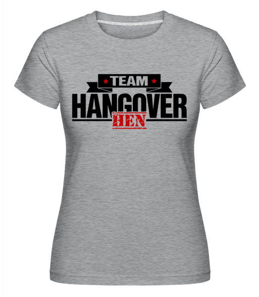 Team Hangover -  Shirtinator Women's T-Shirt - Heather grey - Vorn