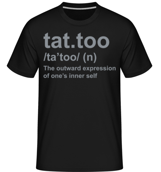 Tat.too -  Shirtinator Men's T-Shirt - Black - Front