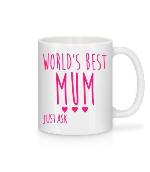 World's Best Mum - Tasse - Weiß - Vorn