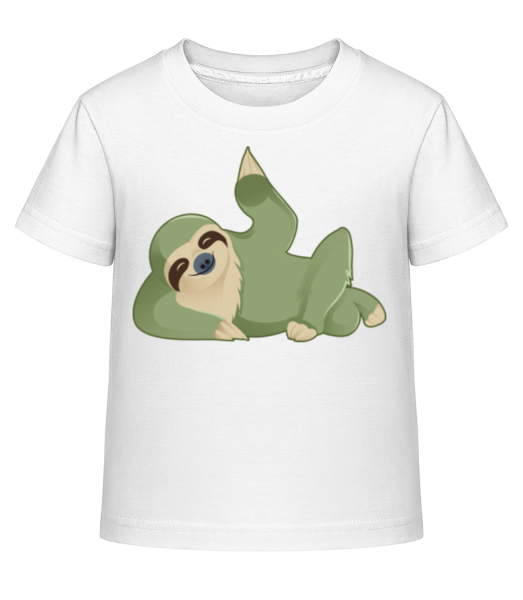 Sloth Beckons - Kid's Shirtinator T-Shirt - White - Front