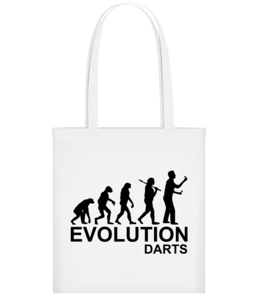 Darts Of Evolution - Tote Bag - White - Front