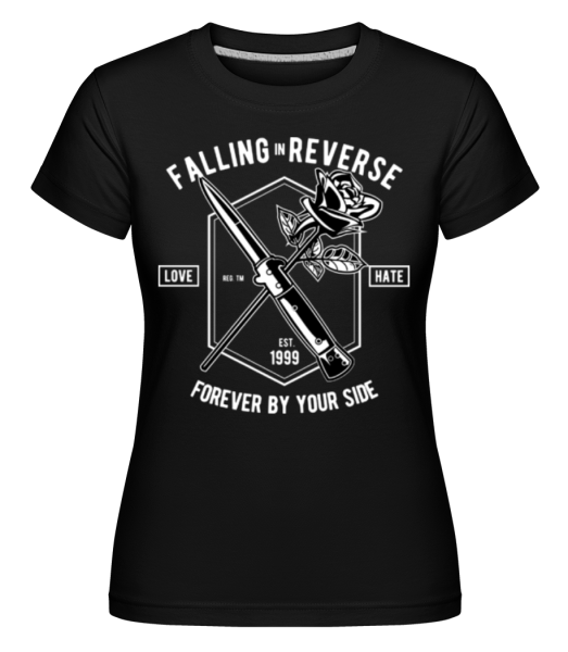 Falling In Reverse - Shirtinator Frauen T-Shirt - Schwarz - Vorne