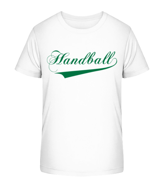 Handball Stroke - Kid's Bio T-Shirt Stanley Stella - White - Front