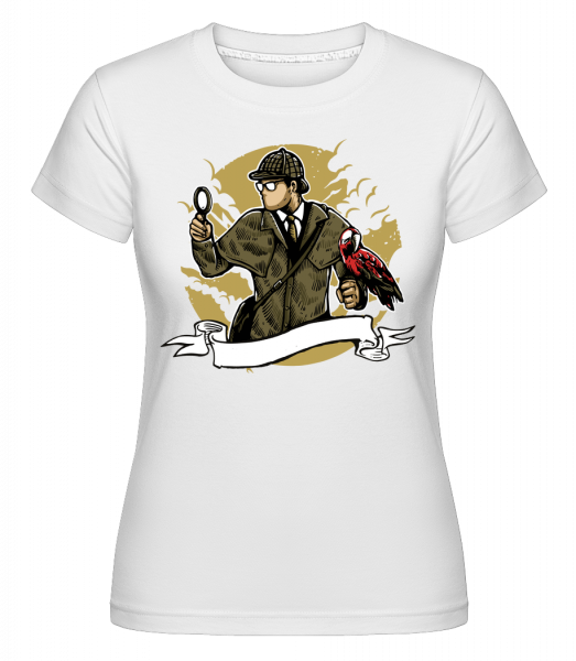 Sherlock Holmes -  Shirtinator Women's T-Shirt - White - Front