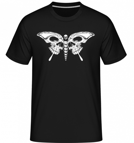 Schmetterling Des Todes - Shirtinator Männer T-Shirt - Schwarz - Vorn