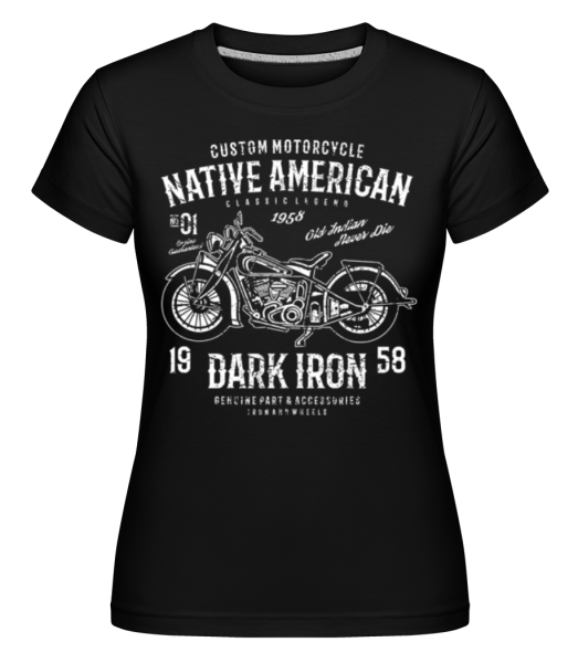 Dark Iron -  Shirtinator Women's T-Shirt - Black - Front