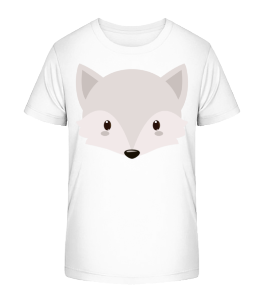 Fuchs Comic - Kinder Bio T-Shirt Stanley Stella - Weiß - Vorne