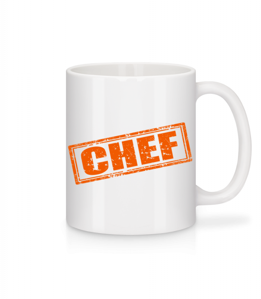 Chef Sign - Mug - White - Front