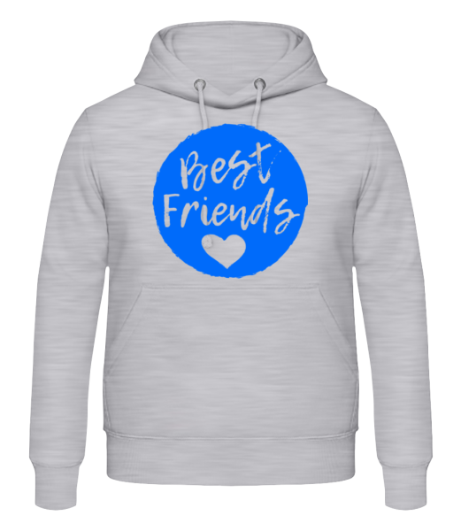 Best Friends Love - Men's Hoodie - Heather grey - Front