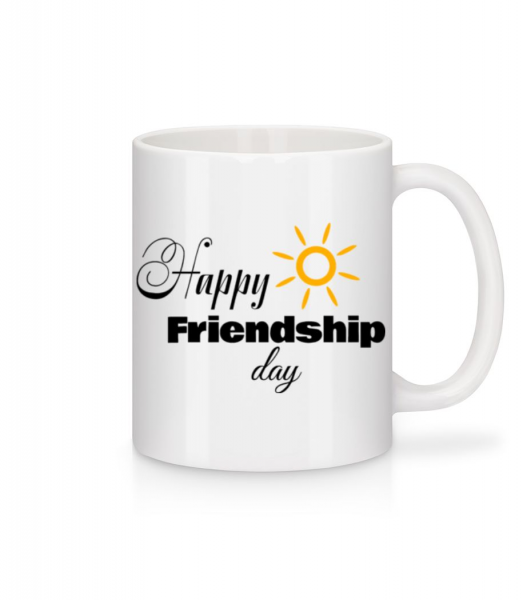 Happy Friendship Day - Mug - White - Front