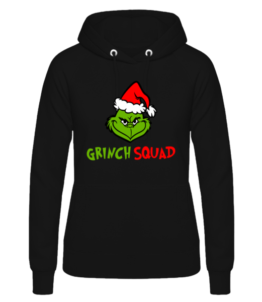 Grinch Squad - Women's Hoodie - Black - Front