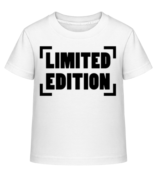 Limited Edition Logo - Kinder Shirtinator T-Shirt - Weiß - Vorne