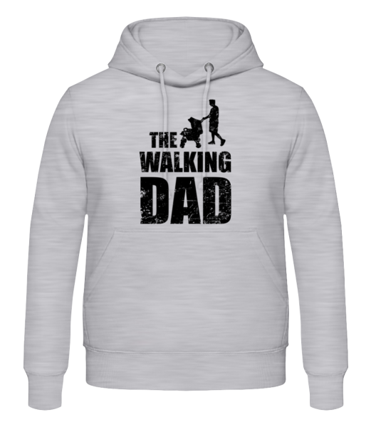 The Walking Dad - Men's Hoodie - Heather grey - Front
