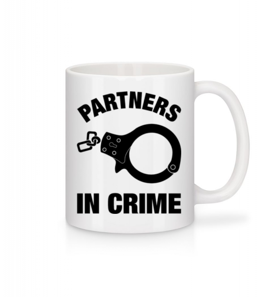 Partners In Crime - Tasse - Weiß - Vorne