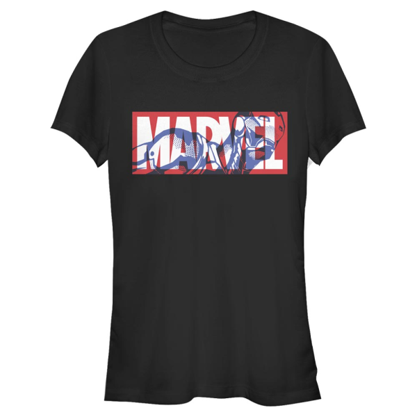Marvel - Iron Man Iron - Frauen T-Shirt - Schwarz - Vorne