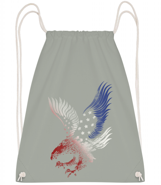 American Eagle - Drawstring Backpack - Anthracite - Vorn
