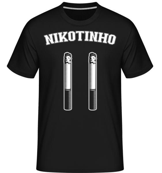 Nikotinho -  Shirtinator Men's T-Shirt - Black - Front
