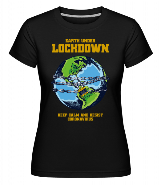 Lockdown - Shirtinator Frauen T-Shirt - Schwarz - Vorn