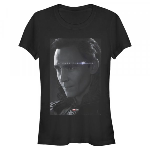 Marvel - Avengers Endgame - Loki Avenge - Frauen T-Shirt - Schwarz - Vorne