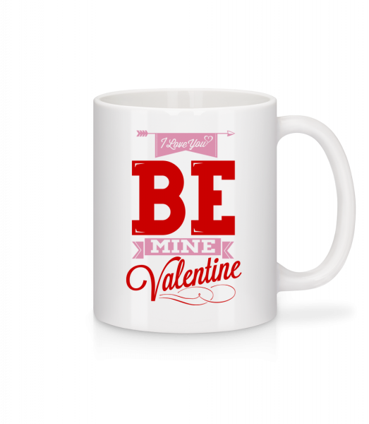 Be Mine Valentine - Mug - White - Front