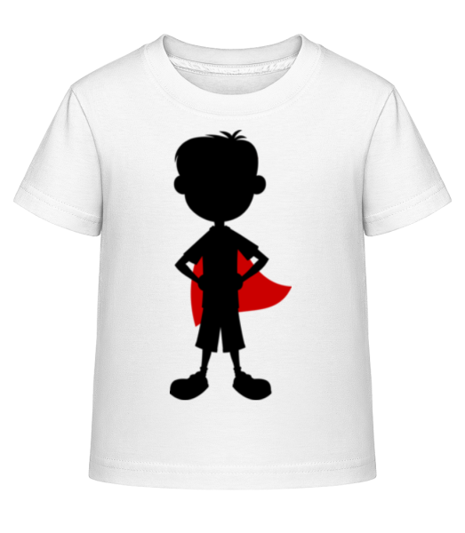 Superheld Bruder - Kinder Shirtinator T-Shirt - Weiß - Vorne